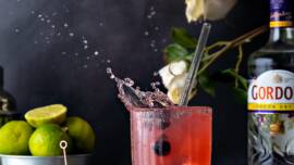 Cocktail ai ftutti di bosco con Gordon Gin