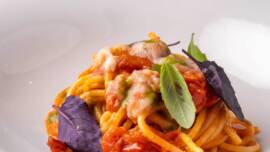 Piatto dal menu del Ristorante Uliveto Roof Restaurant - Hotel Diana Roma