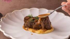 Piatto dal menu del Ristorante Uliveto Roof Restaurant - Hotel Diana Roma