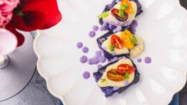 Piatto dal menu del Ristorante Uliveto Roof Restaurant - Hotel Diana Roma