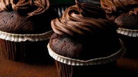 Muffin Cupcake Cioccolato e crema cioccolato