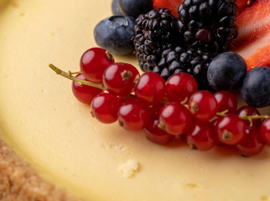 Crostata di crema e frutta, food photography Roma